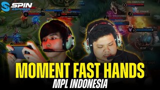 FAST HANDS MOMENTS DI MPL INDONESIA! GILA INI PRO PLAYER BISA CEPET GINI TANGAN NYA!