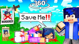 😱 Aphmau Is MISSING In Minecraft 360°!