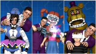 【SFM/FNAF】Lão Đặng tìm lại lương tâm và dùng điện giật để hồi sinh gia đình