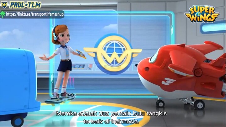 SUPER WINGS KE INDONESIA, JET BERTEMU DIAN DAN DIMAS