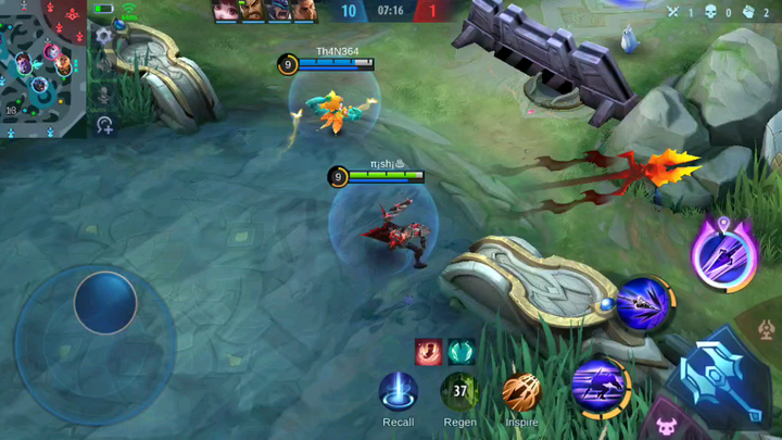 lawak moskop  :tombakku tidak mungkin meleset