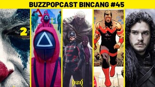 SQUID GAME Realiti TV? | JOKER 2: Gaga Musical? | MCU Thunderbolts? | #BuzzPopCastBincang