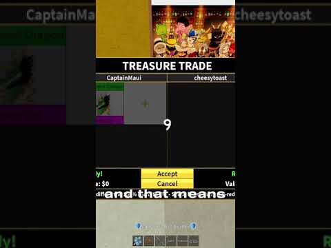 Admin Trade on Blox Fruits #bloxfruits #roblox