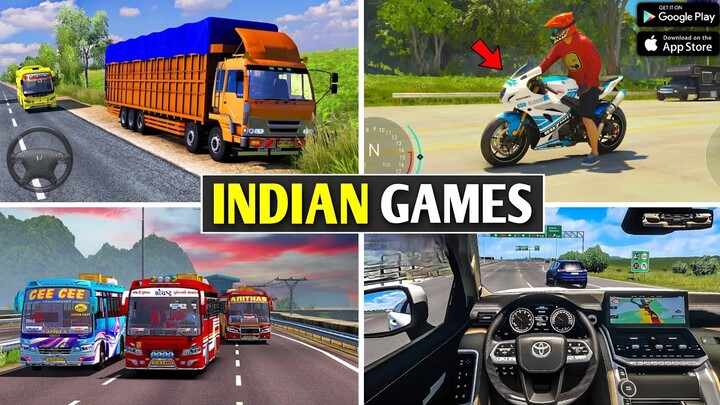 Top 5 INDIAN GAMES For Android l Indian truck simulator games l Indian bus game