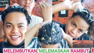 cara melembutkan rambut yang kasar dan kering, secara alami ❗