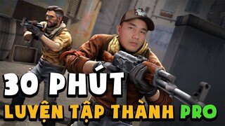 🐵 30 PHÚT LUYỆN TẬP NÂNG CAO KỸ NĂNG AIM CS:GO VÀ CẢI THIỆN TÌNH TRẠNG CHƠI GAME BỊ "CHOKE"