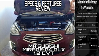 MITSUBISHI MIRAGE G4 (A/T) | Specs & Features [Review]