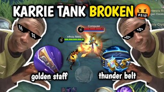 KARRIE TANK SI PENGUASA GOLD LANE, BROKEN PARAH ASELI🤬‼️