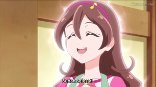 Kimi to idol Precure episode 18 sub indo