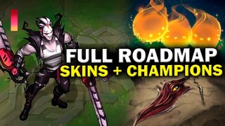 Ahri ASU + Aurelion Sol + New Darkin + HALLOWEEN SKINS