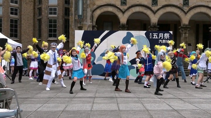 【ยุคฟื้นฟูศิลปวิทยา】นักศึกษาพยายามเต้น Lucky Star OP "Take it! Sailor Suit"