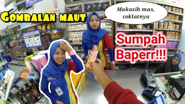 #30 MODUS!!! Ngerjain dan Gombalin Kasir Indomaret Sampai Baper ( part 2 ) || Salatiga Motovlog