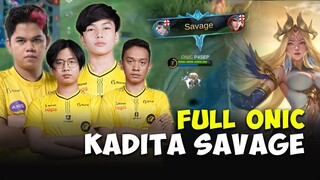 LAGI FULL ONIC + SAVAGE PERTAMA KALI PAKE KADITA