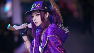 [COSPLAY] Bắt gặp 1 rapper của nhóm nhạc KDA tại festival♠️ Akali - KDA