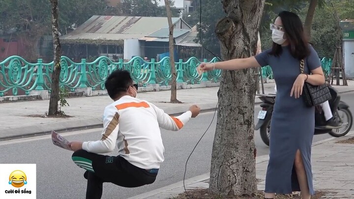 (P10) Troll Ghế Tàng Hình #Prank