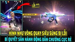 Test Vòng Quay Siêu Súng Săn MP5 Thần Lực + Hành Động Bắn Chưởng Siêu Lỗi || Free Fire