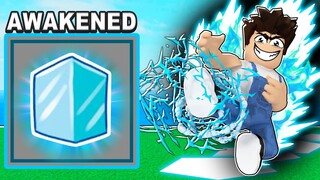 I UNLOCKED AWAKENED ICE! *Showcase* Roblox Blox Fruits