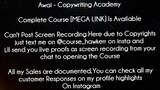 Awai Course Copywriting Academy Download