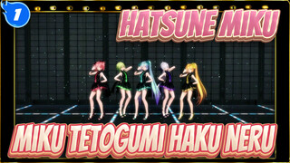 [Hatsune Miku/MMD] Miku&TetoGumi&Haku&Neru, TDA_1