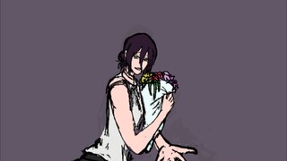 Reze secret ending part 1 - drawing timelapse