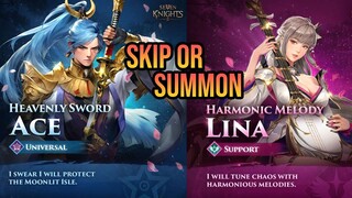 Skip or Summon Legendary+ Ace & Legendary Lina | Seven Knights 2