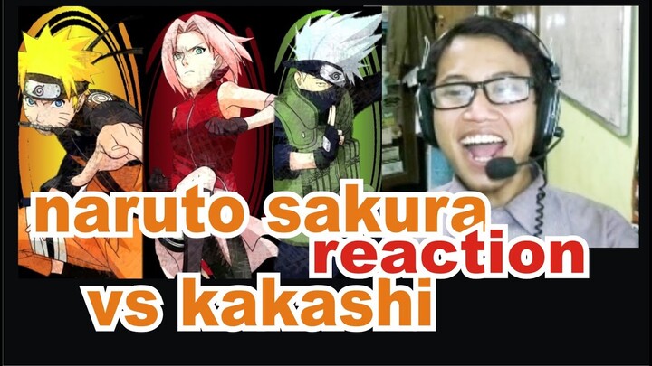 INDONESIA REACTION : lucu banget, naruto dan sakura VS kakashi