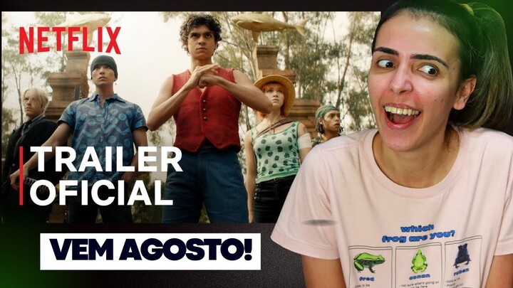 ONE PIECE: A Série | Trailer oficial | Netflix | REACT