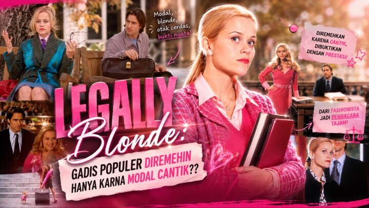 👱‍♀️Preview Film 👱‍♀️Legally Blonde: Dikira Boneka Fashion, Ternyata Jago di Ruang Sidang!