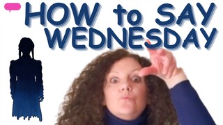 HOW to PRONOUNCE WEDNESDAY..the "D" is silent! 😳Wait, what? Yeah, that's right!