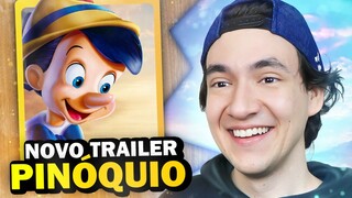 O NOVO FILME DO PINÓQUIO ESTÁ CHEGANDO!