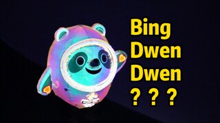 لماذا الاسم الانجليزي لتميمة الألعاب الأولمبية الشتوية "بينج دوين دوين" Bing Dwen Dwen بدلا من Dun D