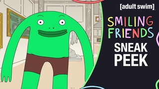 SMILING FRIENDS | S1E2 Sneak Peek: Helping Mr. Frog | adult swim