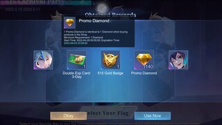 NEW! ACTIVATE YOUR PROMO DIAMOND! NEW EVENT MOBILE LEGENDS