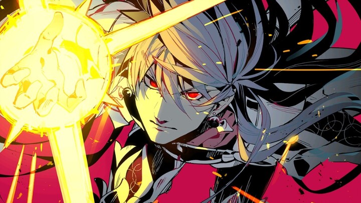 "I wave my arm like a spear of light, I am the servant of the human world!"——"Fate/Fgo/Romulus/God a