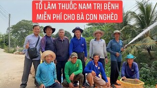 Bàn giao những công trình MTQ hỗ trợ đã được hoàn thành và trao tiền làm chi phí thuốc nam...!
