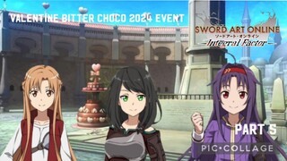Sword Art Online Integral Factor: Valentine Bitter Choco 2024 Event Part 5