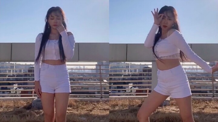 [TWICE'CRY FOR ME' Cover Dance] Even freezing temperatures can't stop me from recording a video of T