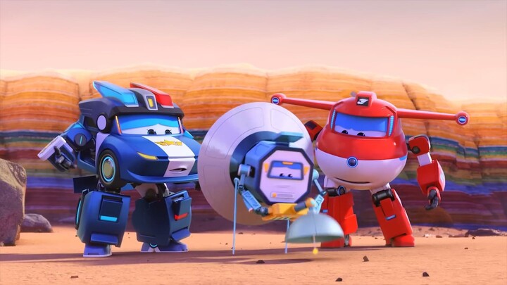 Super Wings ซุปเปอร์วิงส์ (Season 8) EP40 ตอน แผ่นเสียงโกลเด้นของนักเดินทาง