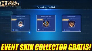 EVENT SKIN COLLECTOR GRATIS! BURUAN CEK AKUN KALIAN SEKARANG! - EVENT FRIEND CARNIVAL MOBILE LEGENDS