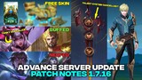 TANKY BUFF ALICE,FARAMIS NERF,TALENT SYSTEM CANCEL,S25 RANKED REWARD | NEW UPDATE PATCH NOTES 1.7.16