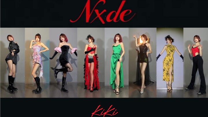 [Qiqi] | (G)I-DLE – Nxde | 8 outfit changes, vertical-screen cover dance | From which outfit did you