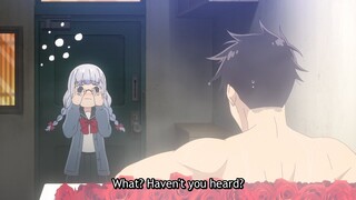 Reina watched Raidou take a bath Ep8 [ Aharen-san wa Hakarenai ]