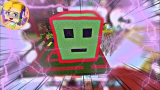 BUILDING A GIANT SLIME MONSTER IN BED WARS (BlockMan Go:Blocky Mods)