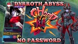 Script Skin Dyrroth Custom Abyss Full Effects | No Password - Mobile Legends