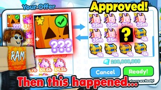 I Got Serious Trade Offers On My Rarest Pet 😱And then This Happened | Pet Simulator X