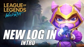 New Log in Intro - Wild Rift