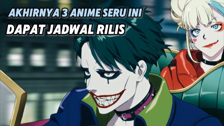 Gila Bentar Lagi Tayang 3 Anime Yang Paling Di Tinggu!