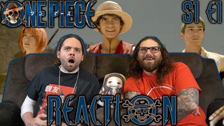 FIRST TIME WATCHING!! | One Piece Season 1 Episode 1 REACTION!! "Romance Dawn" | Netflix Series