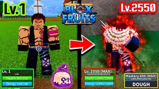 Blox Fruits เวล 1 ถึง 2550 ตอนเดียวจบ! | คาตาคุริ ผลโมจิตื่น เผ่า V4 ตัน !