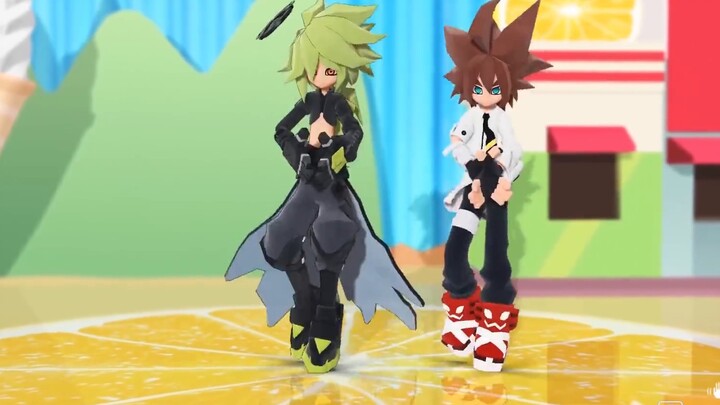 [Aotu World MMD] [Zanan] You love me, I love you, Zande and Xiaoan are so sweet~